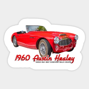 1960 Austin Healey 3000 Mk1 BN7 Convertible Coupe Sticker